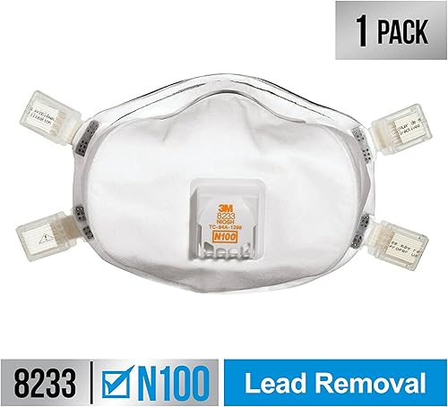 Miniatura 2 de 3M Respirador valvulado del retiro de la pintura de la ventaja, medios filtrantes avanzados para una respiración