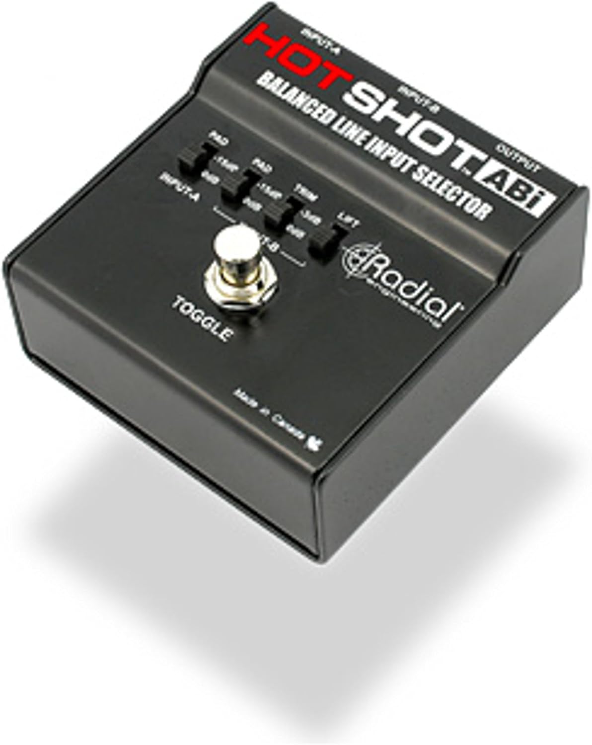 Radial HotShot ABi Balanced Line Input Selector