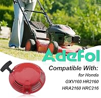 ADEFOL Indítómotor Honda GXV160 HR216 HRA216 HRC216 Fűnyírókhoz - Berántó Indító Szerkezet Emlékeztetővel, Csere Alkatrész 3
