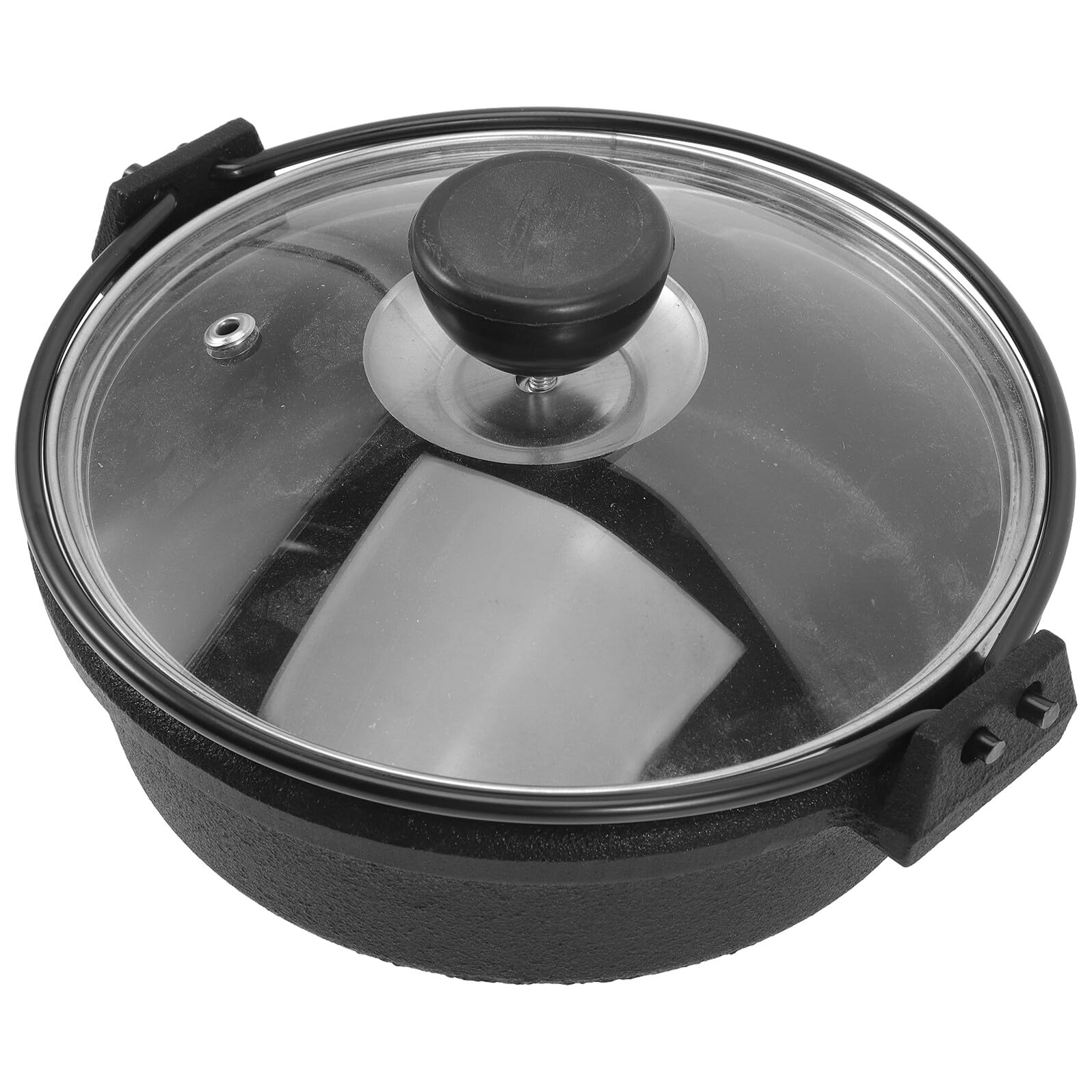 Casserole japonaise en fonte épaisse et design traditionnel