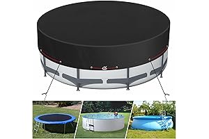 Sunsicle 8FT Pool Cover: Shield Your Above-Ground Pool in Style