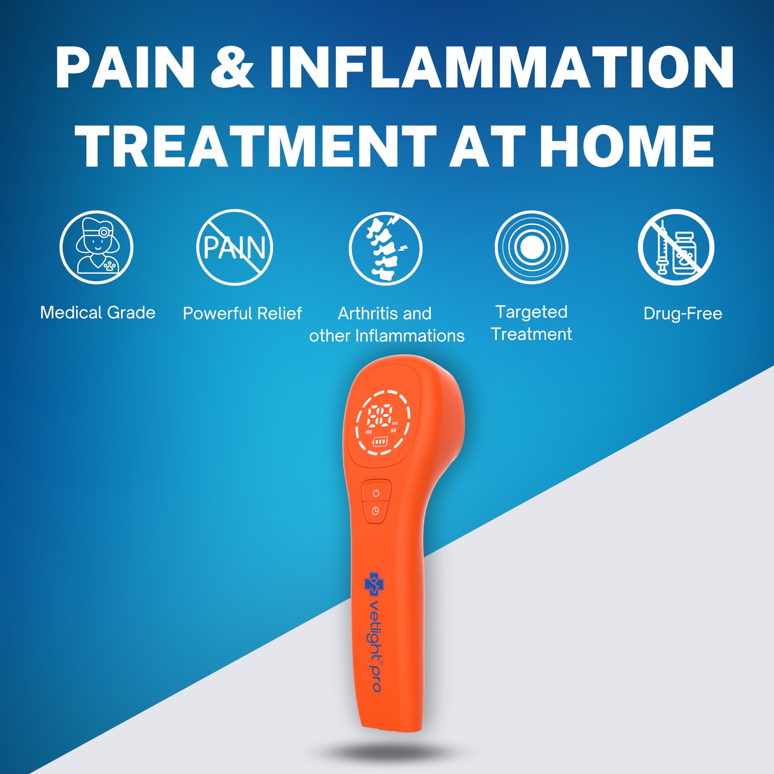 Shine Dispositivo portátil de luz roja VETLIGHT Pro para la Salud de Las Mascotas