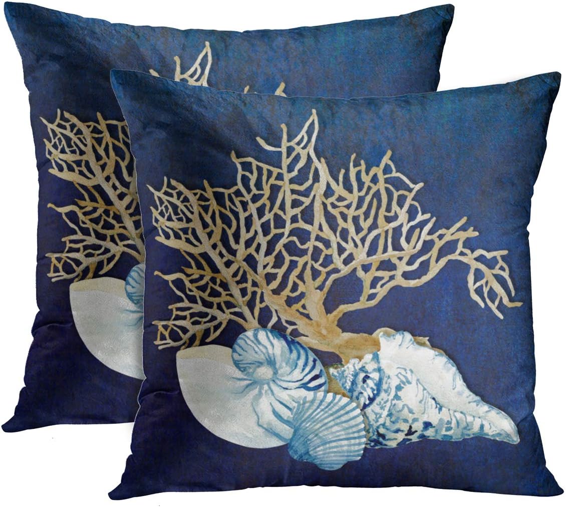 seashore pillow covers