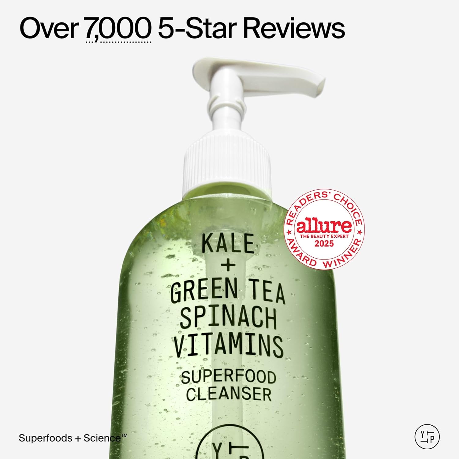 Youth To The People Superfood Facial Cleanser - Kale + Green Tea Daily Face Wash, Gentle Makeup Remover, with Soothing Antioxidants for Glowing Skin, pH Balance, Clean Pores, Sulfate-free, Refillable - Image 11