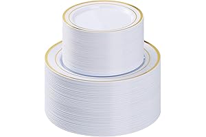 Golden Disposable Plates for Parties: Elegance for Every Occasion