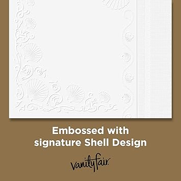 Vanity Fair Entertain Paper Napkins, 40 Count (Pack of 8), Disposable Napkins Made For Entertaining And Events