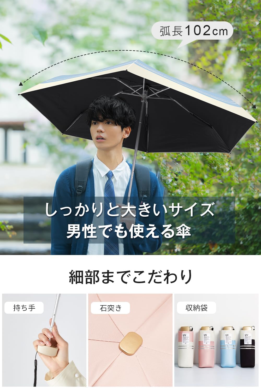 ギフト用の日傘パッケージ
