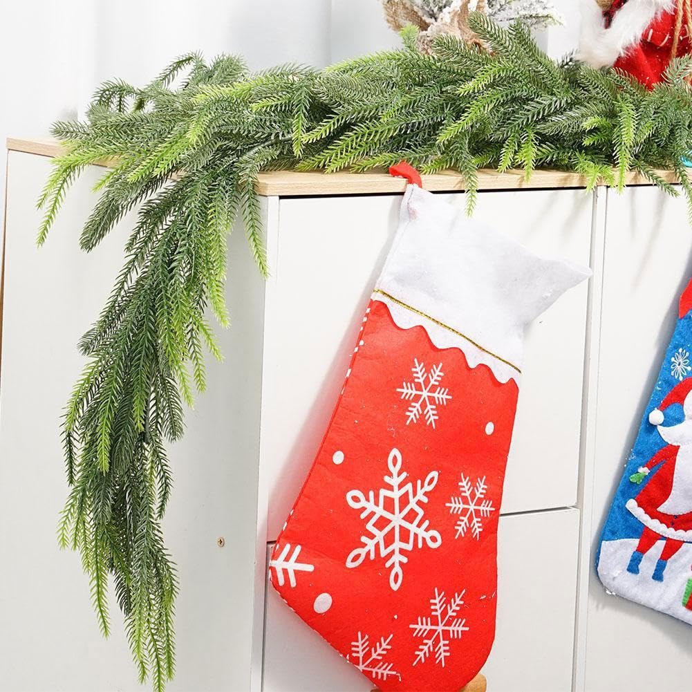 20PCS Decoration Noel Fleur De Noel Artificielle,Guirlande Noel
