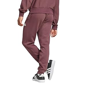 adidas Mens Essentials Feel Cozy French Terry Pants