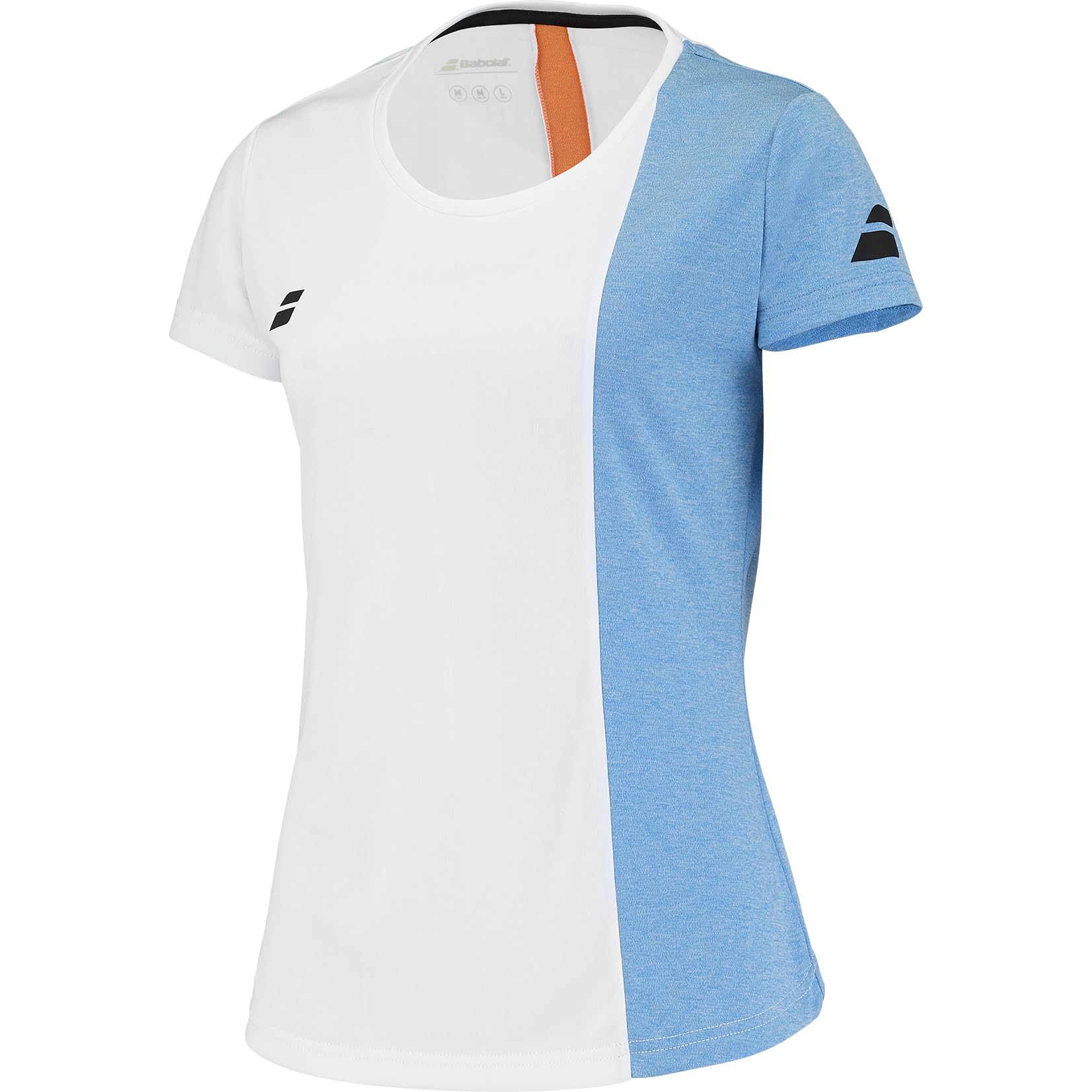 Babolat Play CS Top Chicas Camiseta De Tirantes Blanco-Azul Claro