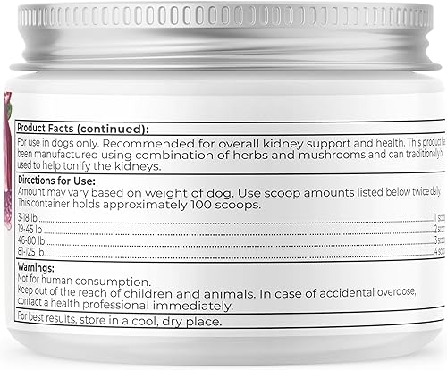 Miniatura 6 de Dr. Harvey's Suplemento de apoyo renal para perros (4 onzas)