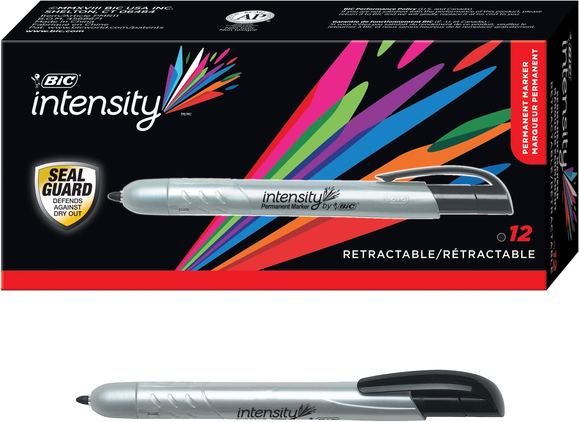 BIC Mark-it Retractable Permanent Markers
