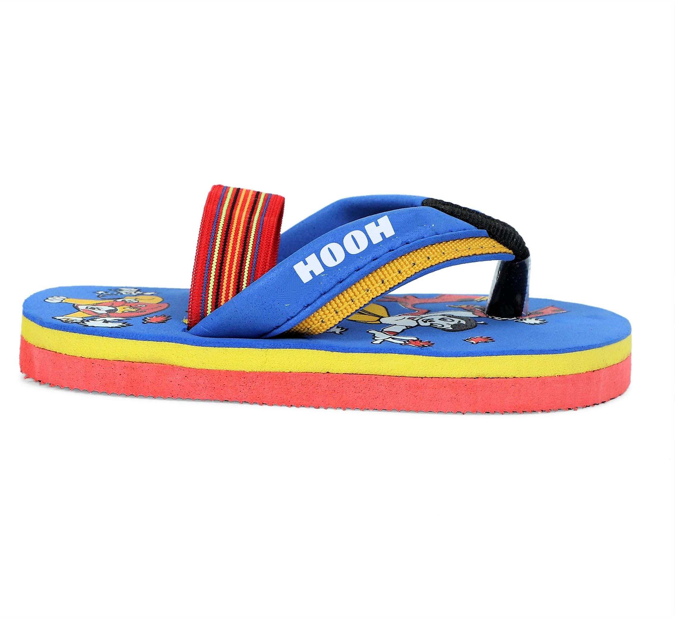 BOOMER CUBS Kids Unisex Walking Slippers and Sandals for Baby Boys and Baby Girls for Age 6 Months to 4.5 Years (Royal Blue, 12_Months) 2