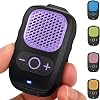 Wearable Bluetooth Speaker - 30H Working Time Clip-On Wireless Jobsite Pro Water-Resistant Portable Speaker — Built-in Mic for Hands-Free Music and Calls, Purple Non-Magnetic