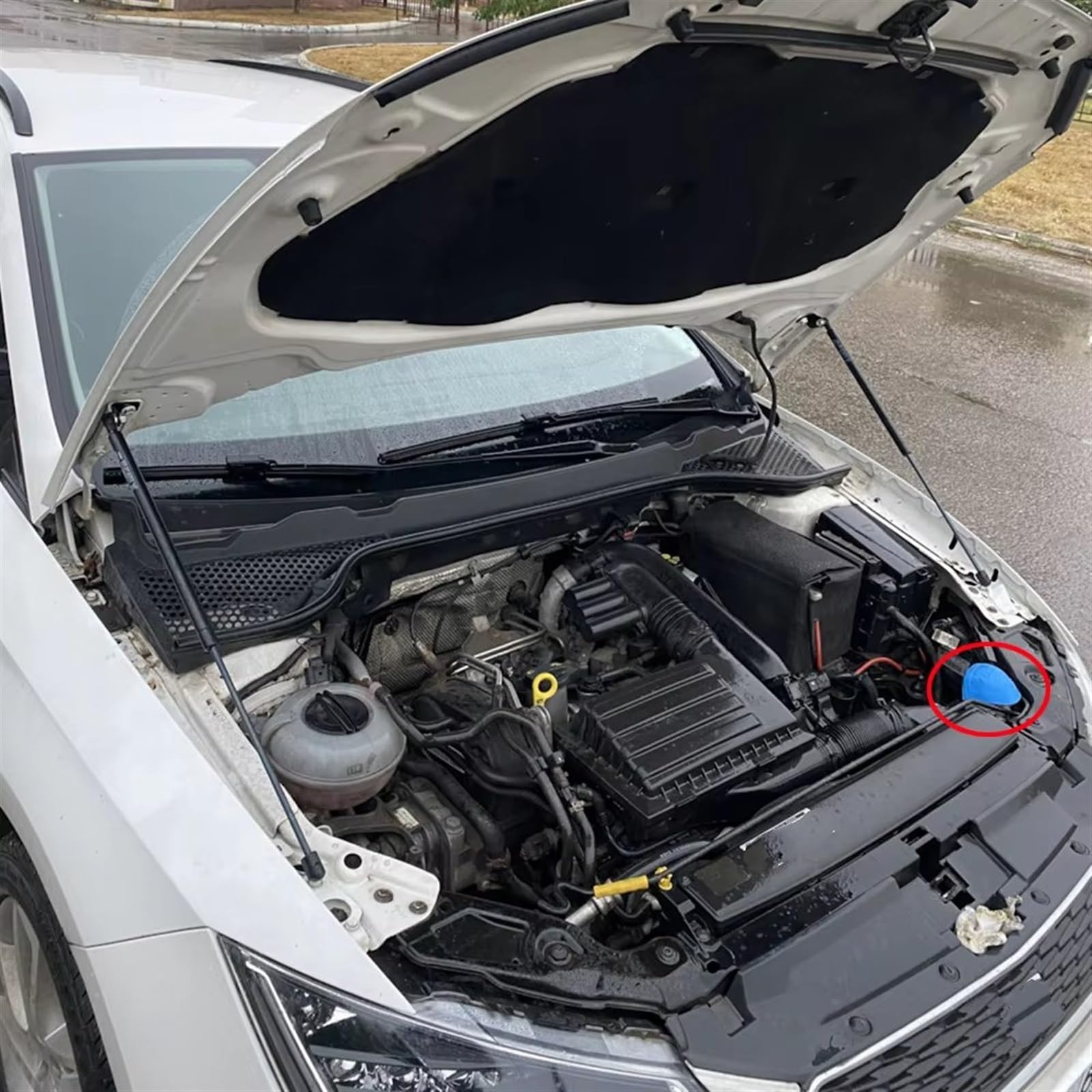 Pokrywa zbiornika płynu do spryskiwaczy do szyb A1 8X, A3 8L 8P, A5 8T, OEM: 6V0955485