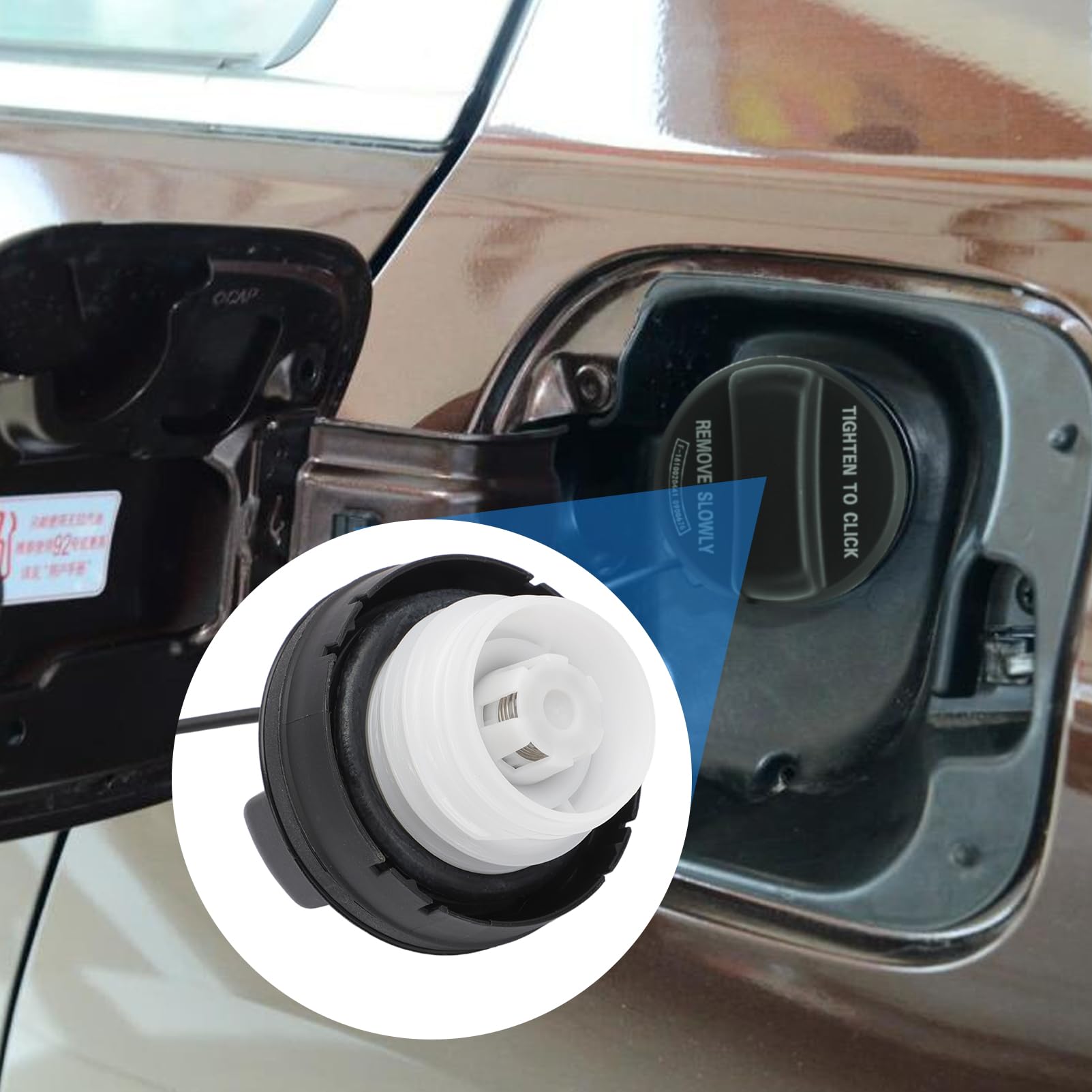 Tappo Serbatoio Carburante HAOTOM Per Honda CR-V, Accord, Civic, Jazz E HR-V – Sostituzione Diretta 17670-T3W-A01