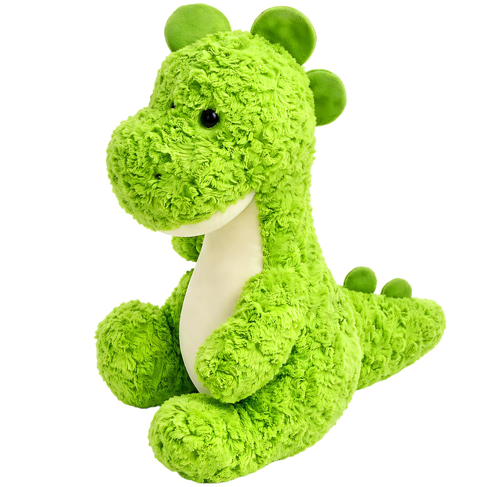 Dinosaur Plush, Green Dinosaur Soft Item, Dragon Plush Alternative, Cuddly Plushies for Girls and Boys, 1 Piece Green Dinosaur Plush