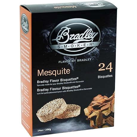 BTMQ24 Bradley Smoker Bisquettes Mesquite 24Pk