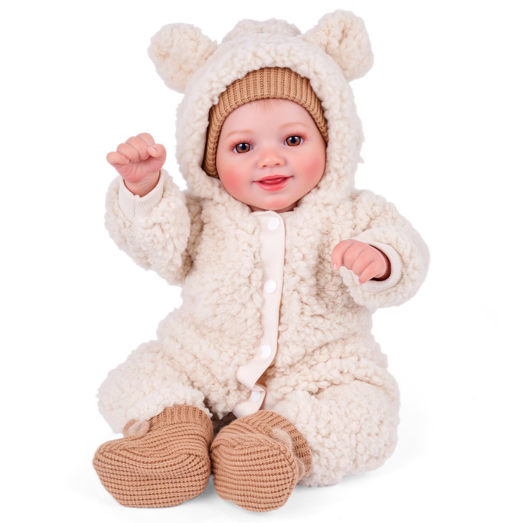 BABESIDE Bambole Reborn Baby Realistica Sunny Girls 17 Pollici