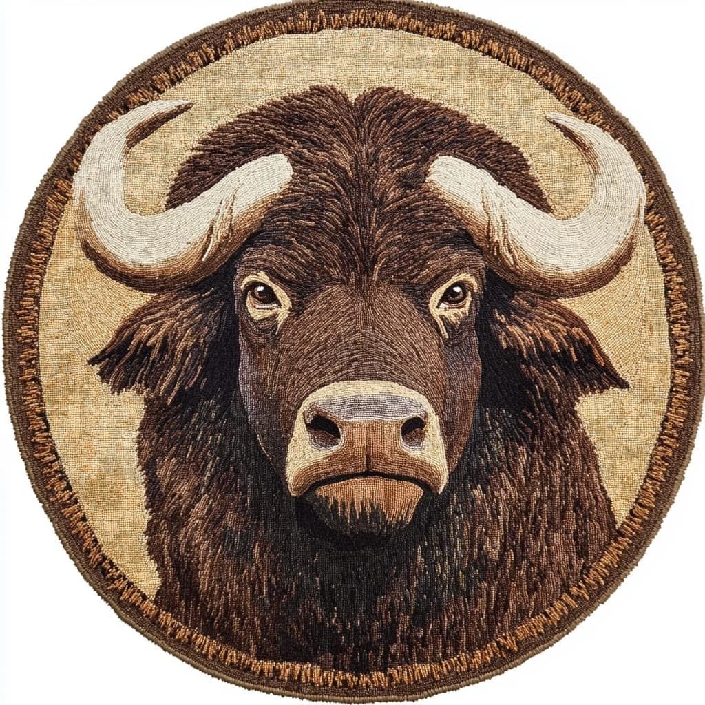 AMBATTERY Latch Hook Rug Kit Latch Hook Kits for Adults,Highland Cattle