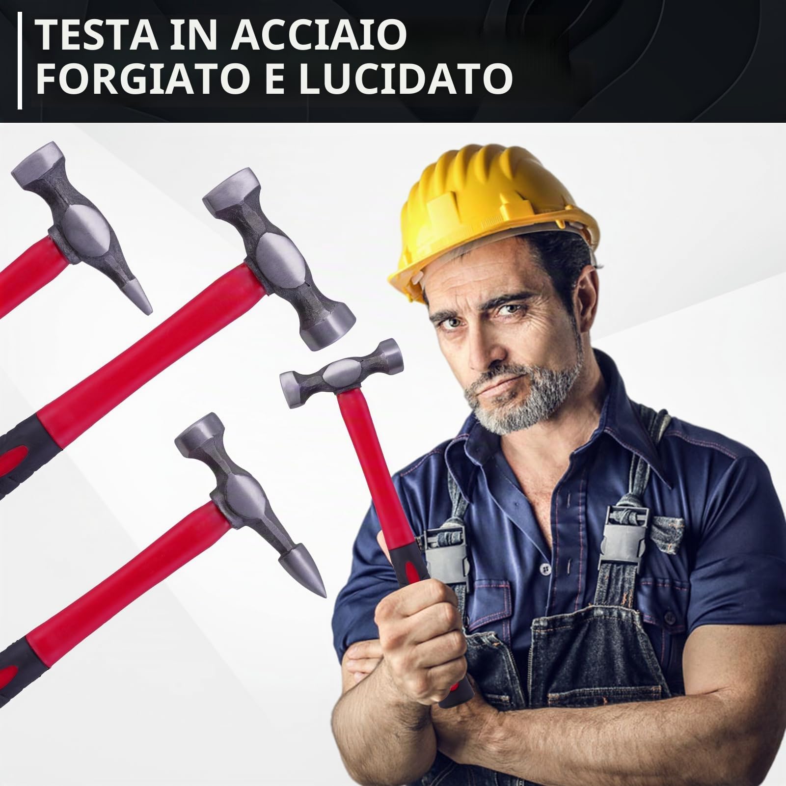 7 Pezzi Set di Riparazione per Carrozzeria, Set di Riparazione Corpo, Attrezzi da Officina Riparazione fai da te per Auto Camion