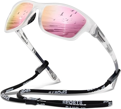 Miniatura 21 de suoso Gafas de sol deportivas polarizadas para hombre: gafas de protección UV400 para mujer, gafas envolventes para conducir y pescar