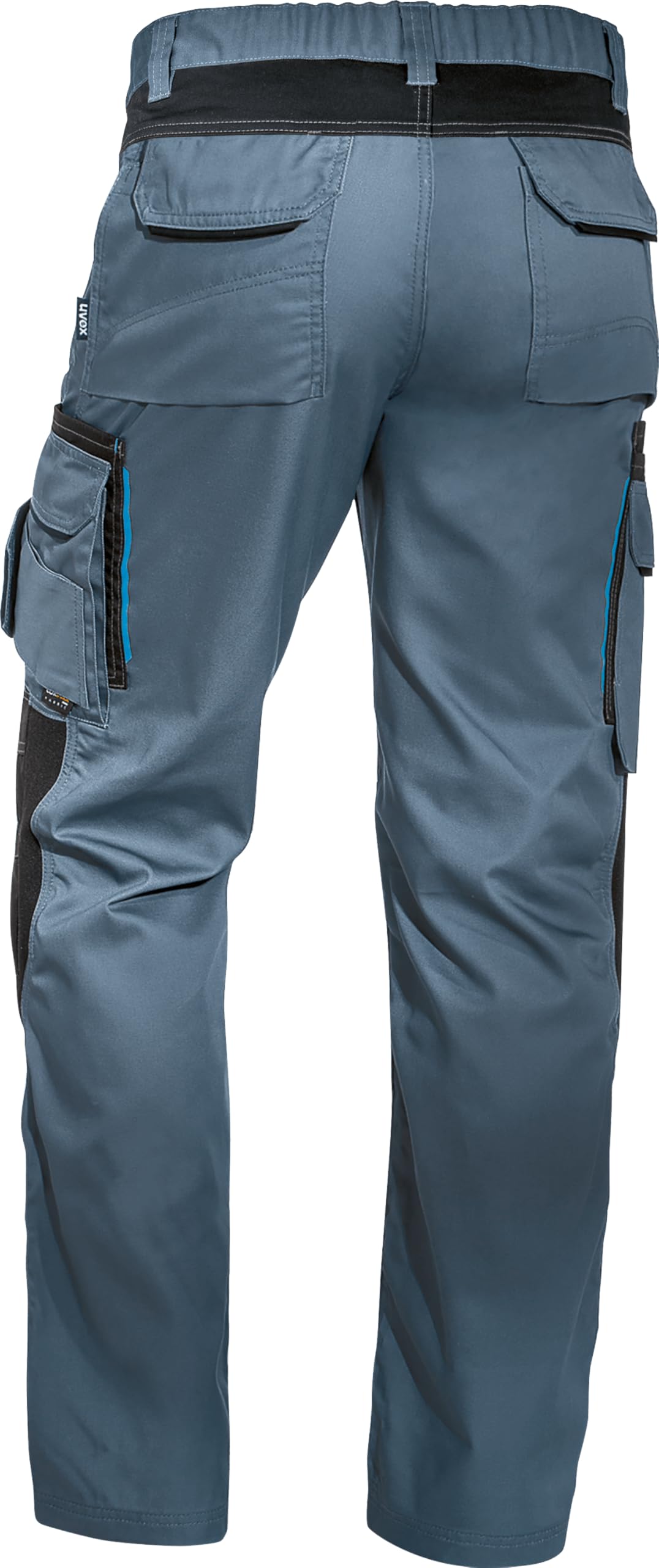 Uvex Tune-Up Pantalones de Trabajo Largos para Hombre: Pantalones de Trabajo Resistentes con Bolsillos para Rodilleras - 35% algodón - Azul Noche - 50