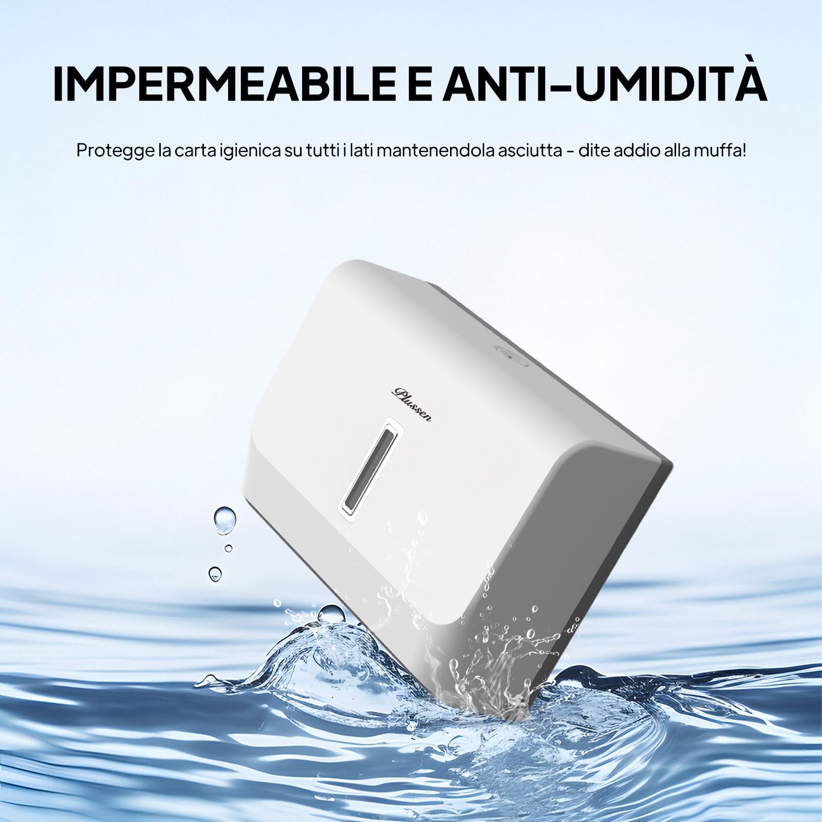 Dispenser per Asciugamani di Carta da Parete,porta salviette di carta bagno,Tovaglioli Piegati a Z ed Intercalati dispenser asciugamani carta,Può Contenere Fino A 200 Fogli（bianco-6006）
