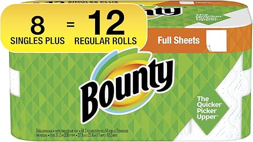 Bounty, Rollo gigante de hoja completa, 8 unidades