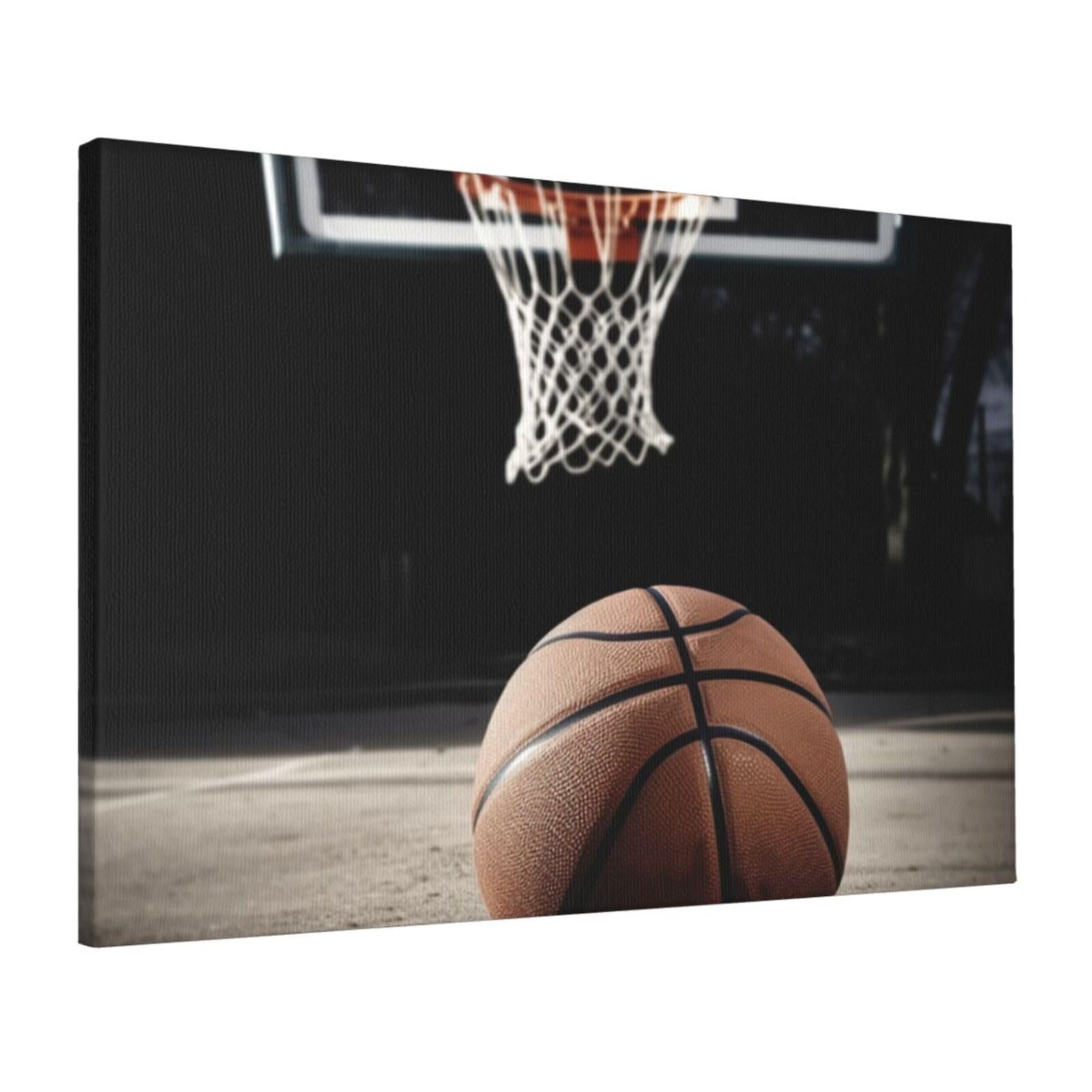 Impression sur toile de basket-ball haute définition 40x61 cm - 8