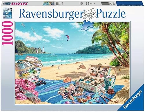 Ravensburger The Shell Collector - Rompecabezas de 1000 piezas para adultos 17321 cada pieza es única la tecnología Softclick significa que las