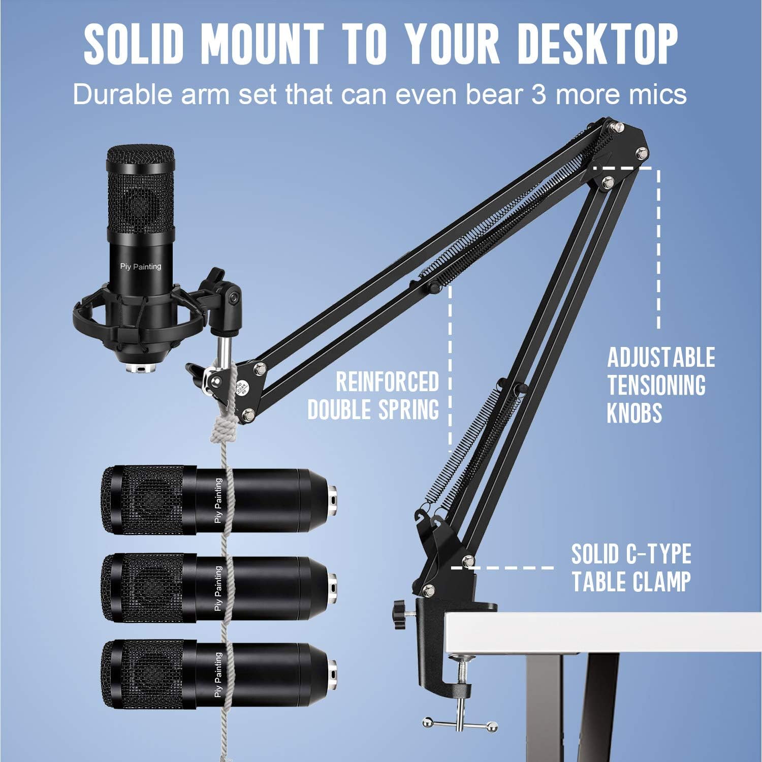 میکروفن یو اس بی  Piy Painting بهمراه سایر لوازم جانبی