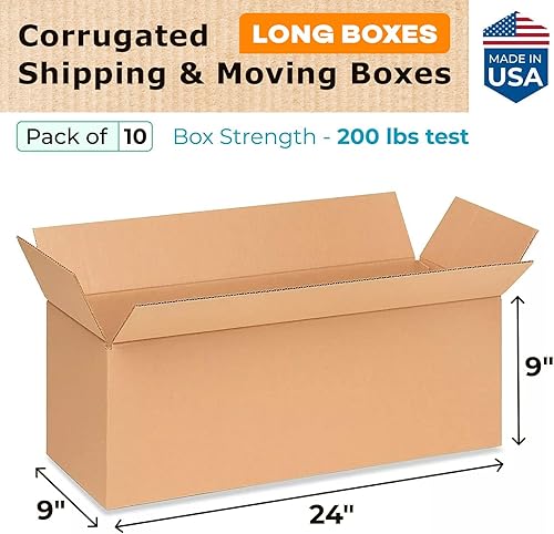 Miniatura 356 de Cajas para envío IDL Packaging - B-1266-5 de cartón corrugado, tamaño pequeño, de 12 pulgadas de largo x 6 pulgadas de ancho x 6 pulgadas de alto