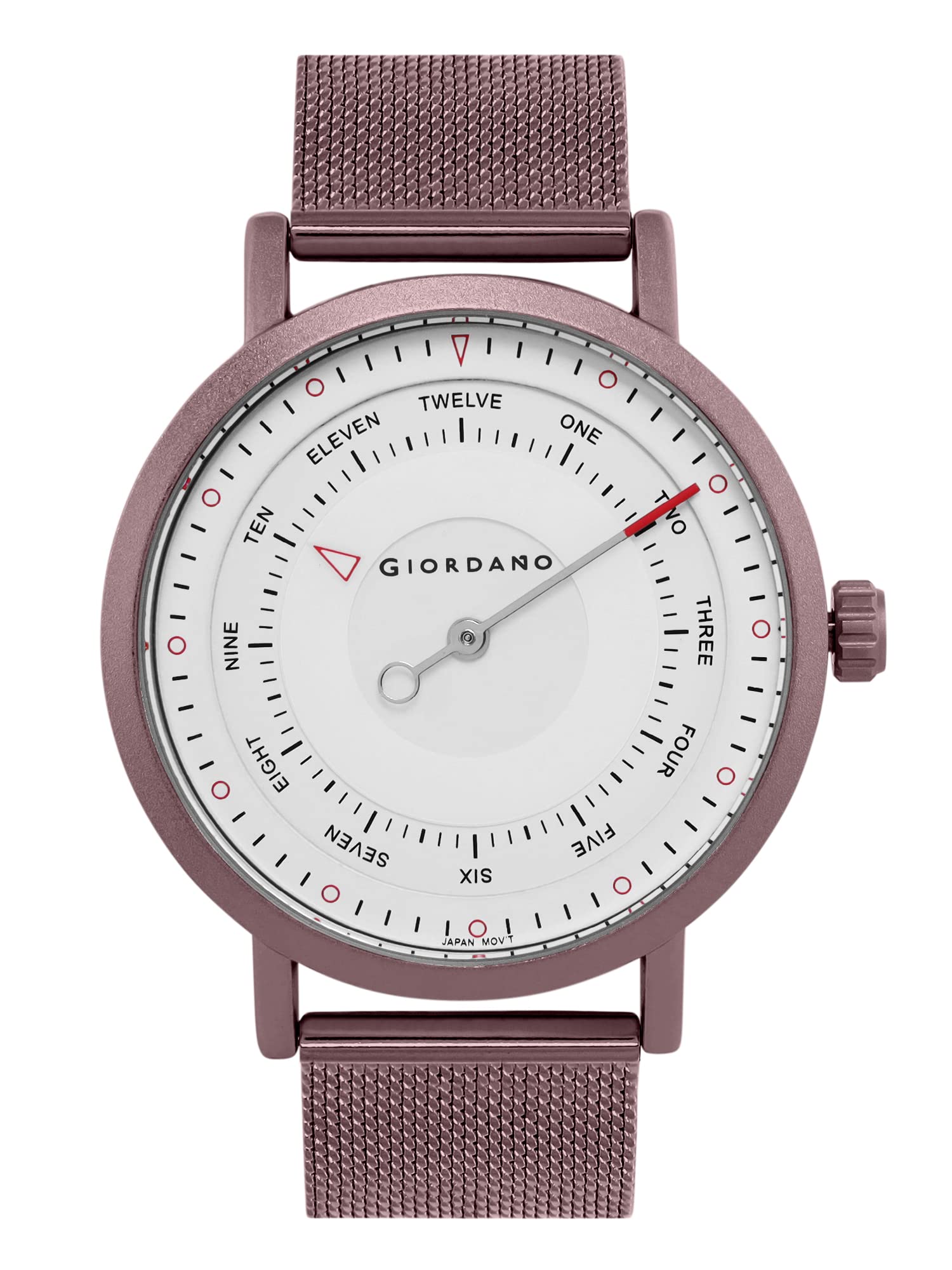 Giordano Wrist Watch for Men Stylish Stainless Steel Strap | 2 Hand Mechanism Analog Watch - GD-50009-22 (B0BQMCW8VS) Amazon Price History, Amazon Price Tracker