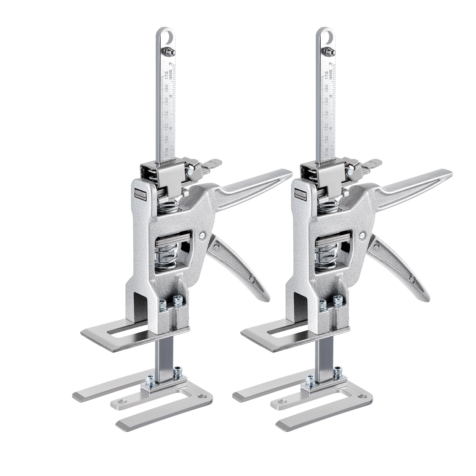 2 brazos ahorradores de trabajo, herramienta de elevación de metal de 30 cm, capacidad de 400 kg, función de elevación lenta y rápida, elevador de muebles