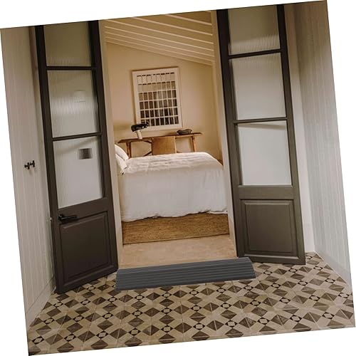 Miniatura 6 de GANAZONO Alfombrilla de escalada robot con piedras negras, robot para el hogar, rampa portátil para silla de ruedas, rampa para sillas de ruedas,