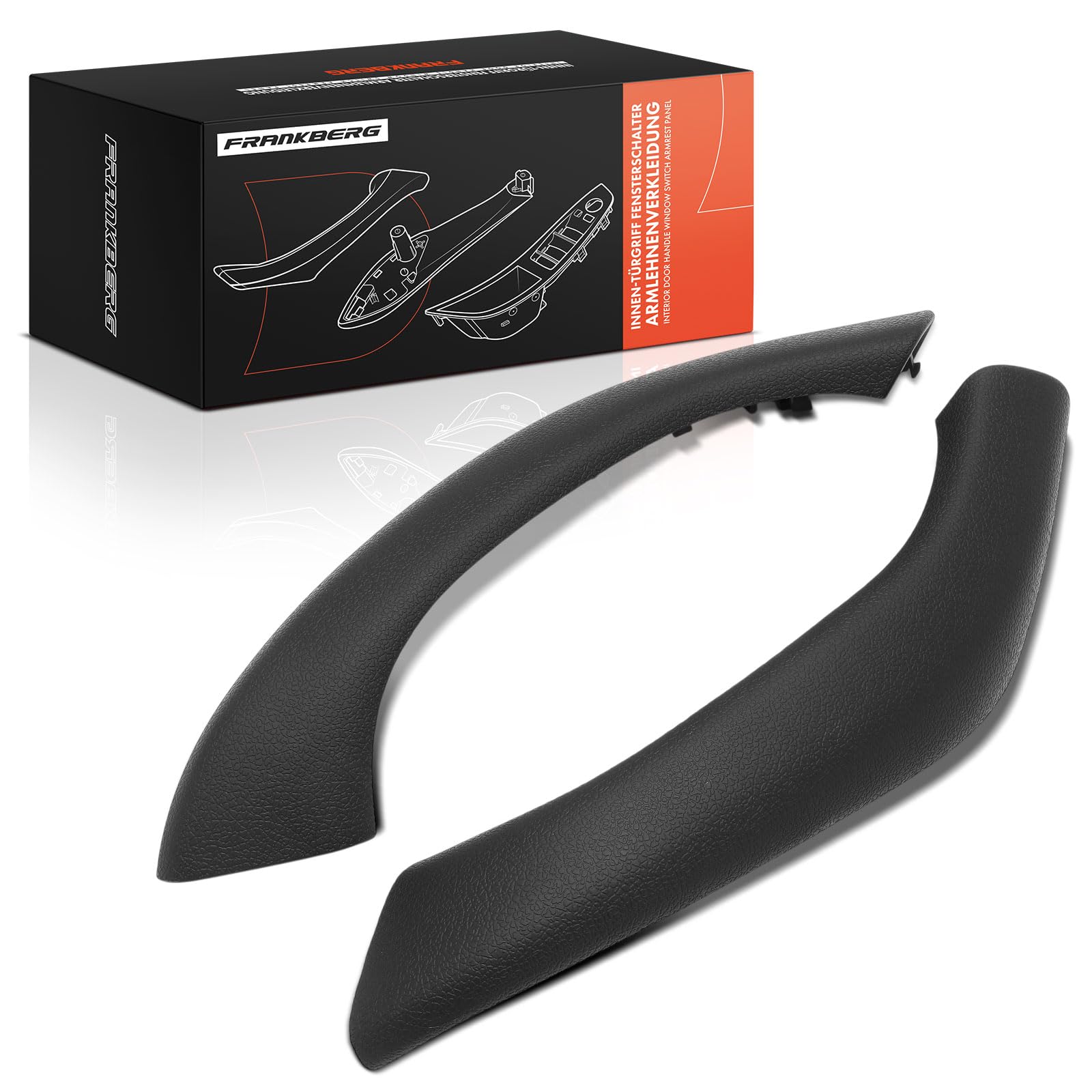 Frankberg 2x Maniglia interna Pannello di Interruttore finestra auto Sinistra e Destra Compatibile con X1 F48 X1 Van F48 Replace# 51417417513 51417417514