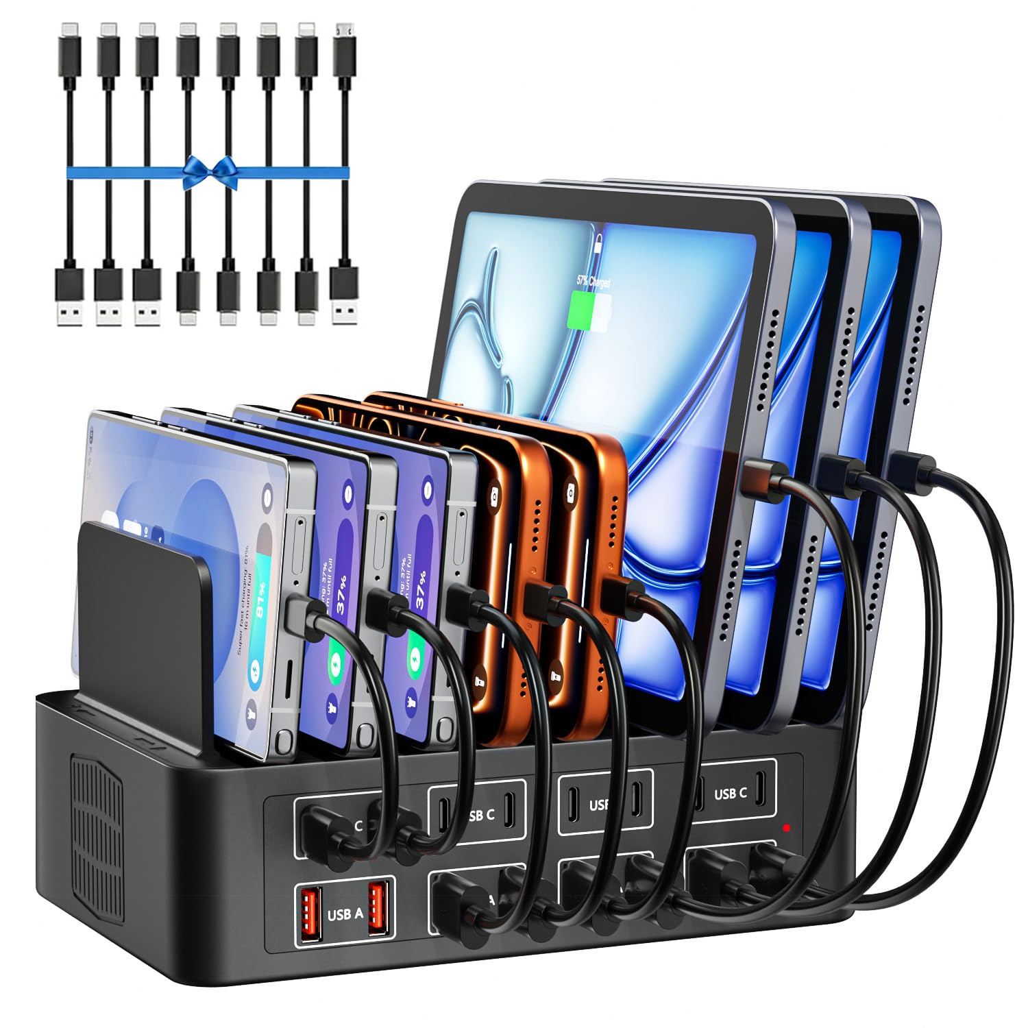 station de chargeur usb multiple