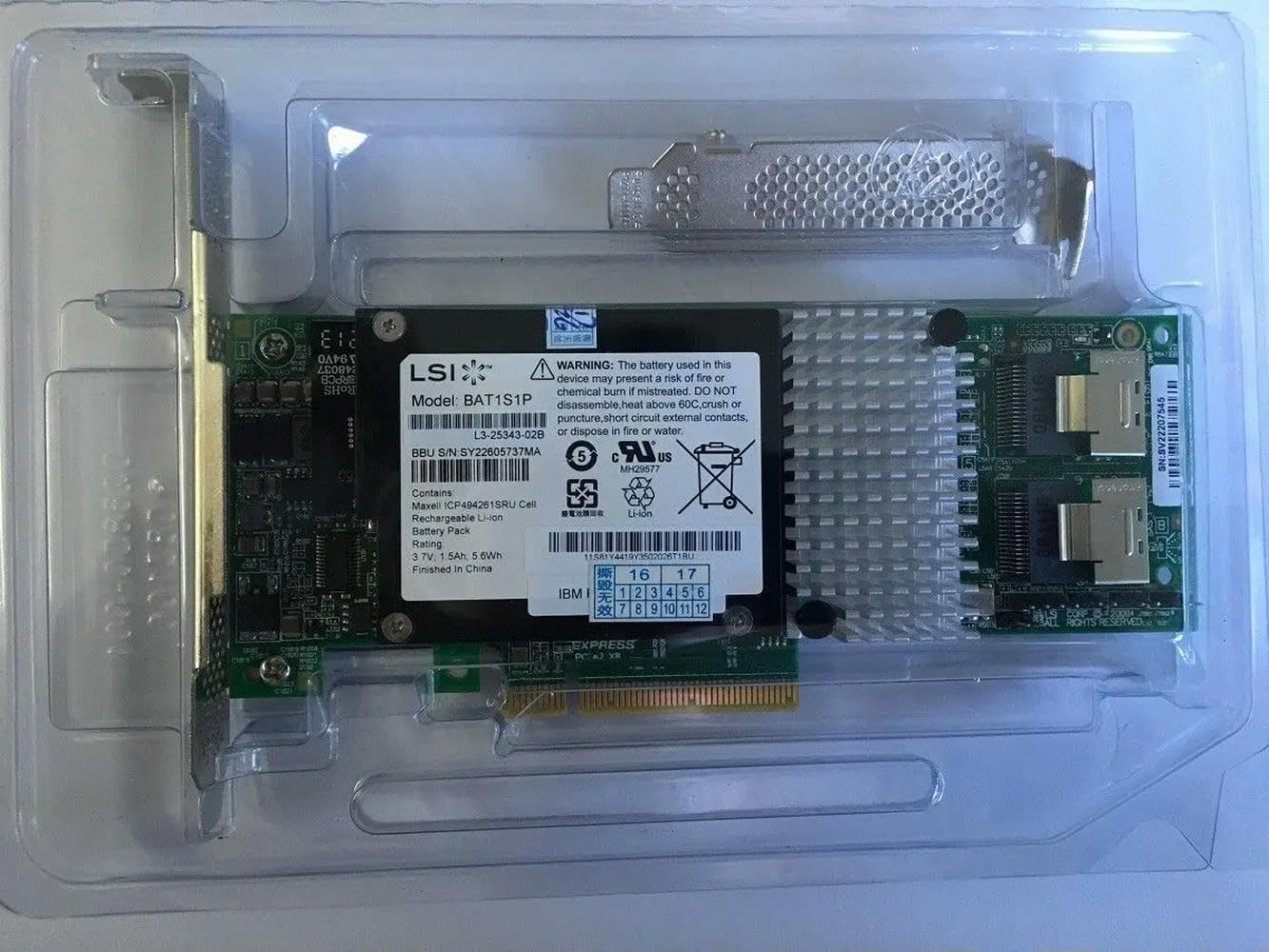 Lenovo IBM 4Y37A90063 M.2 Raid B540i-2i Sata/nvme Ctlr Adapter