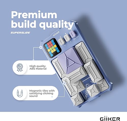 Miniatura 6 de GiiKER Super Slide - Rompecabezas original de más de 500 desafíos, juguetes para niños, juegos de viaje, regalos de cumpleaños, rellenos de