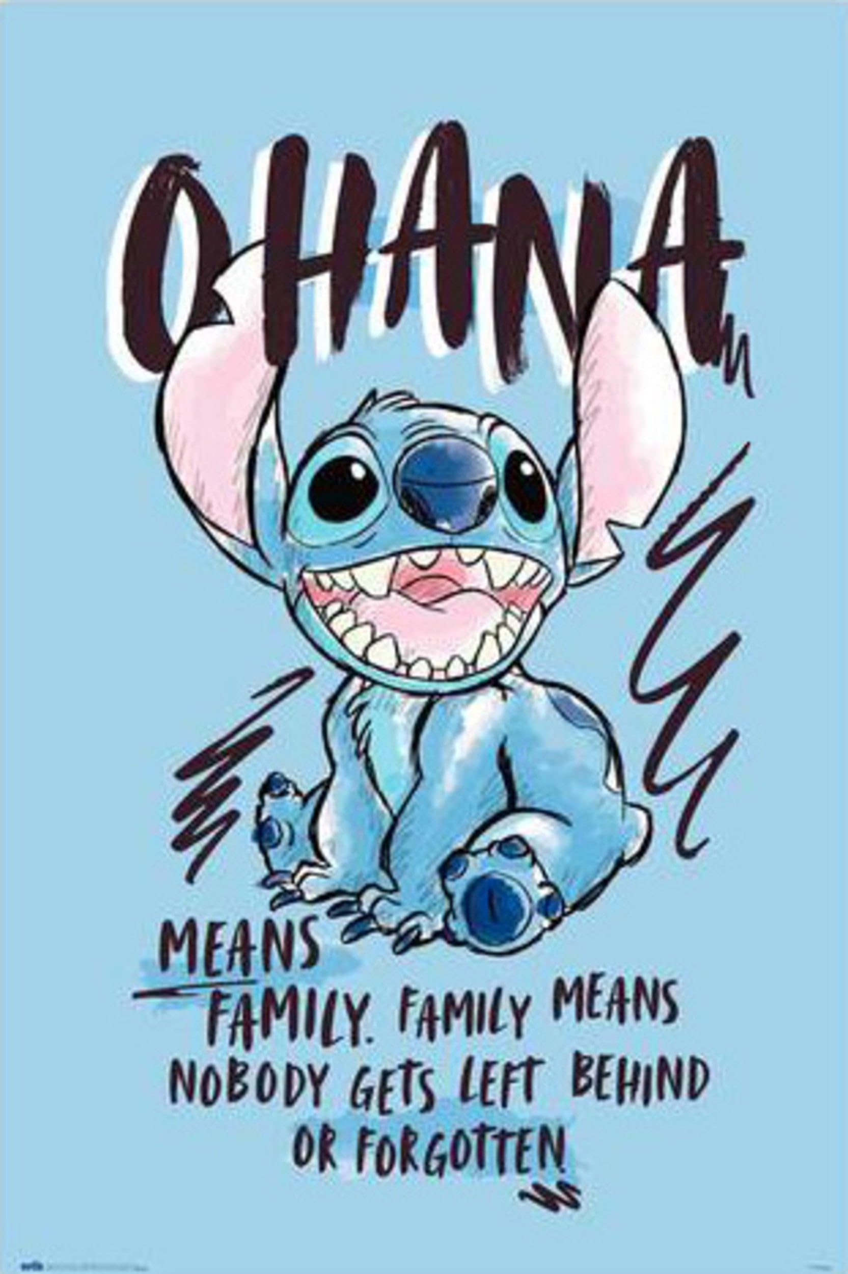 Grupo Erik Poster Disney Stitch - 36 x 24 inches / 91.5 x 61 cm - Shipped Rolled Up - Cool Posters, Art Poster, Wall Posters & Prints