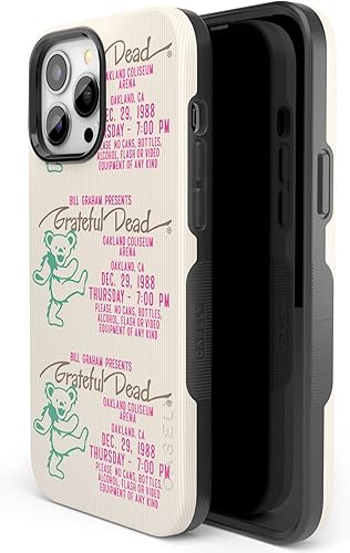 Miniatura 4 de Casely Funda para iPhone 13 Pro Max  Miracle Ticket  Grateful Dead Vintage  Diseño de funda protectora audaz  Compatible con MagSafe