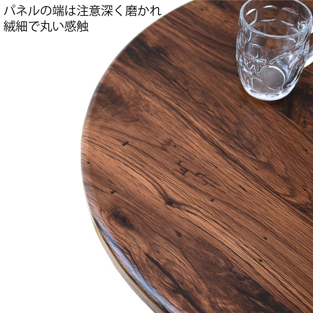 Amazon｜AKOZLIN ダイニングテーブル 直径60cm カフェテーブル 丸  