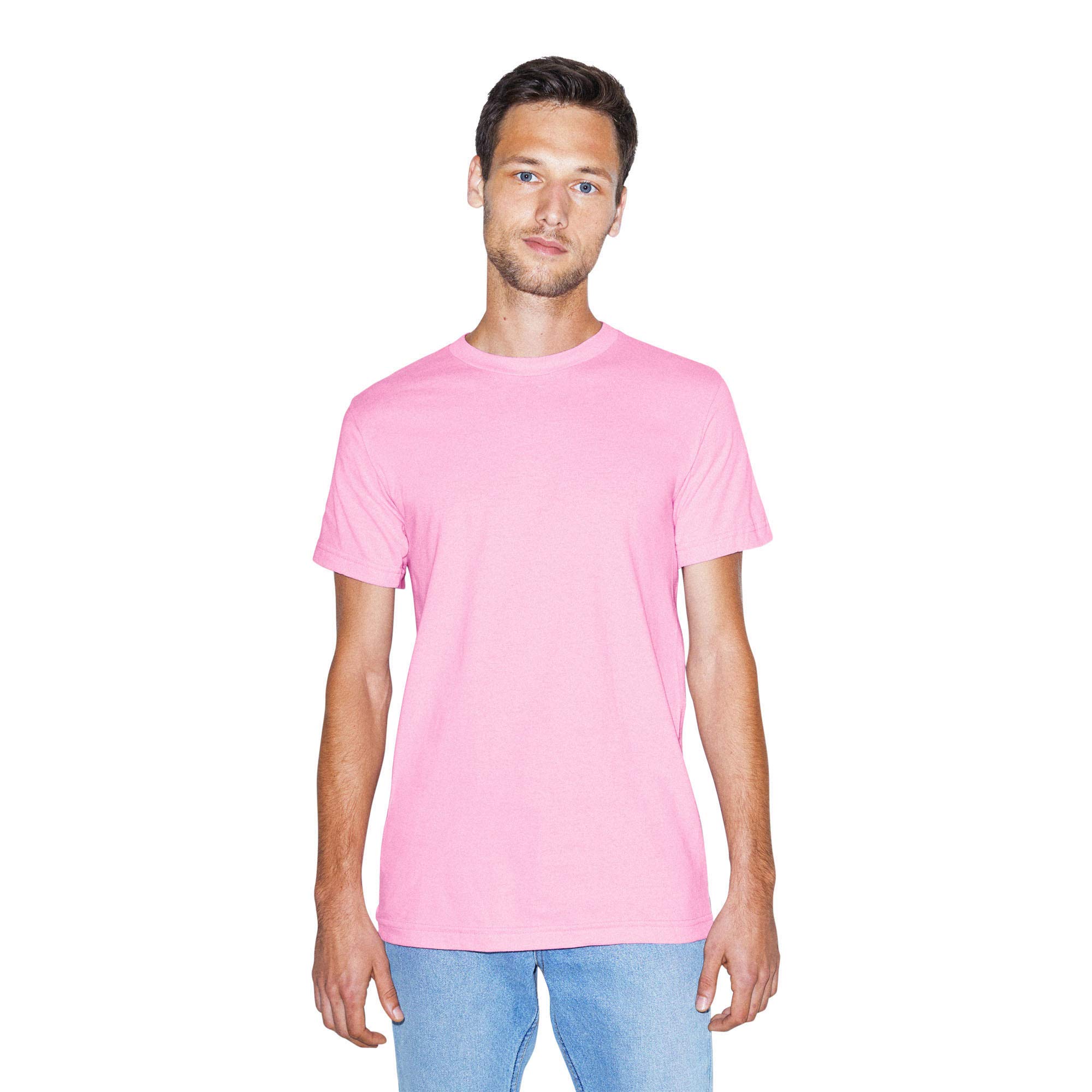 American Apparel Koszulka męski Fine Jersey Crewneck Short Sleeve T-Shirt