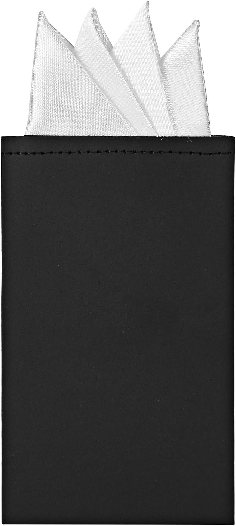 Prefolded Pocket Square, Men's Suit Handkerchief Keeper