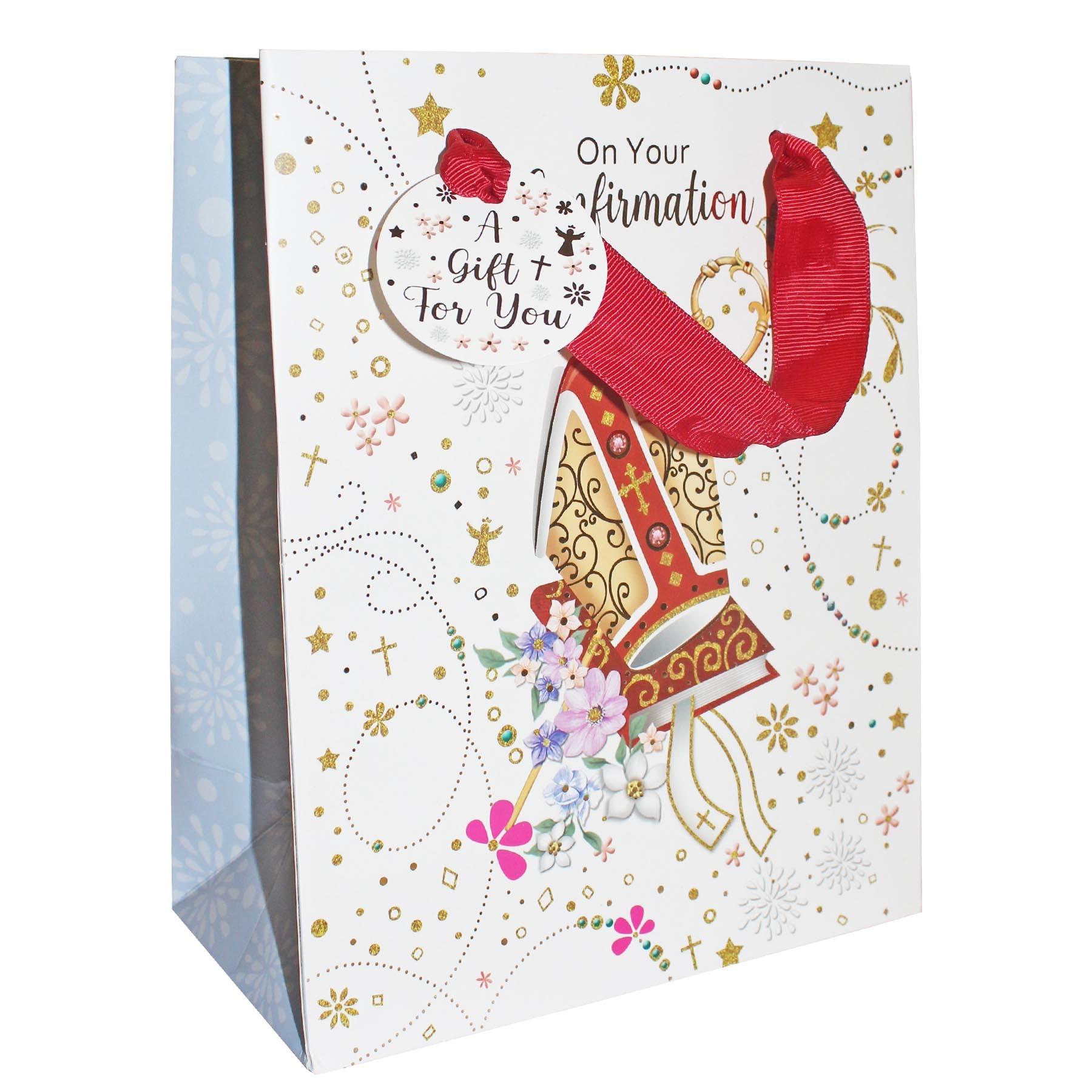 Gift Bag 23x18cm On Your Confirmation - Religious Occasion - Symbolic