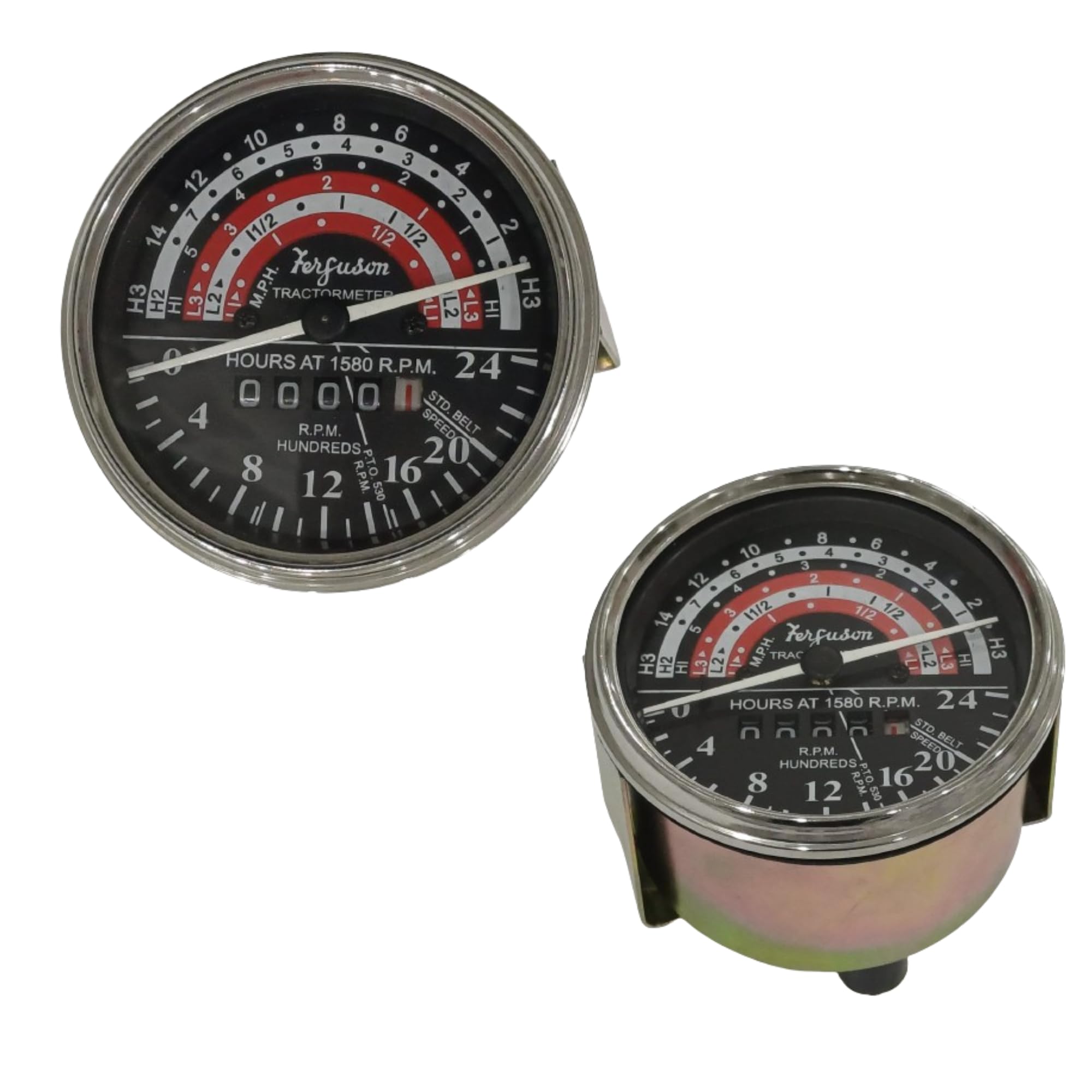 Massey Ferguson 193966M91 - Contagiri per trattore Massey Ferguson TO35 F40 50 65 Massey Ferguson Contagiri trattore/Anti Clock Wise Tachometer-MF 35, 133, 135, 140