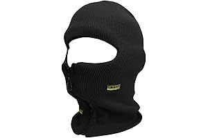 Reflective Zippered Balaclava: Stay Safe, Stay Seen