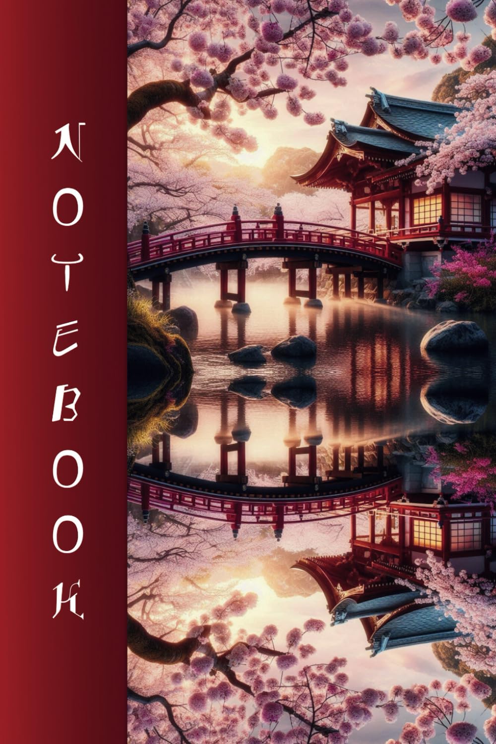 Japanese Cherry Blossom Notebook