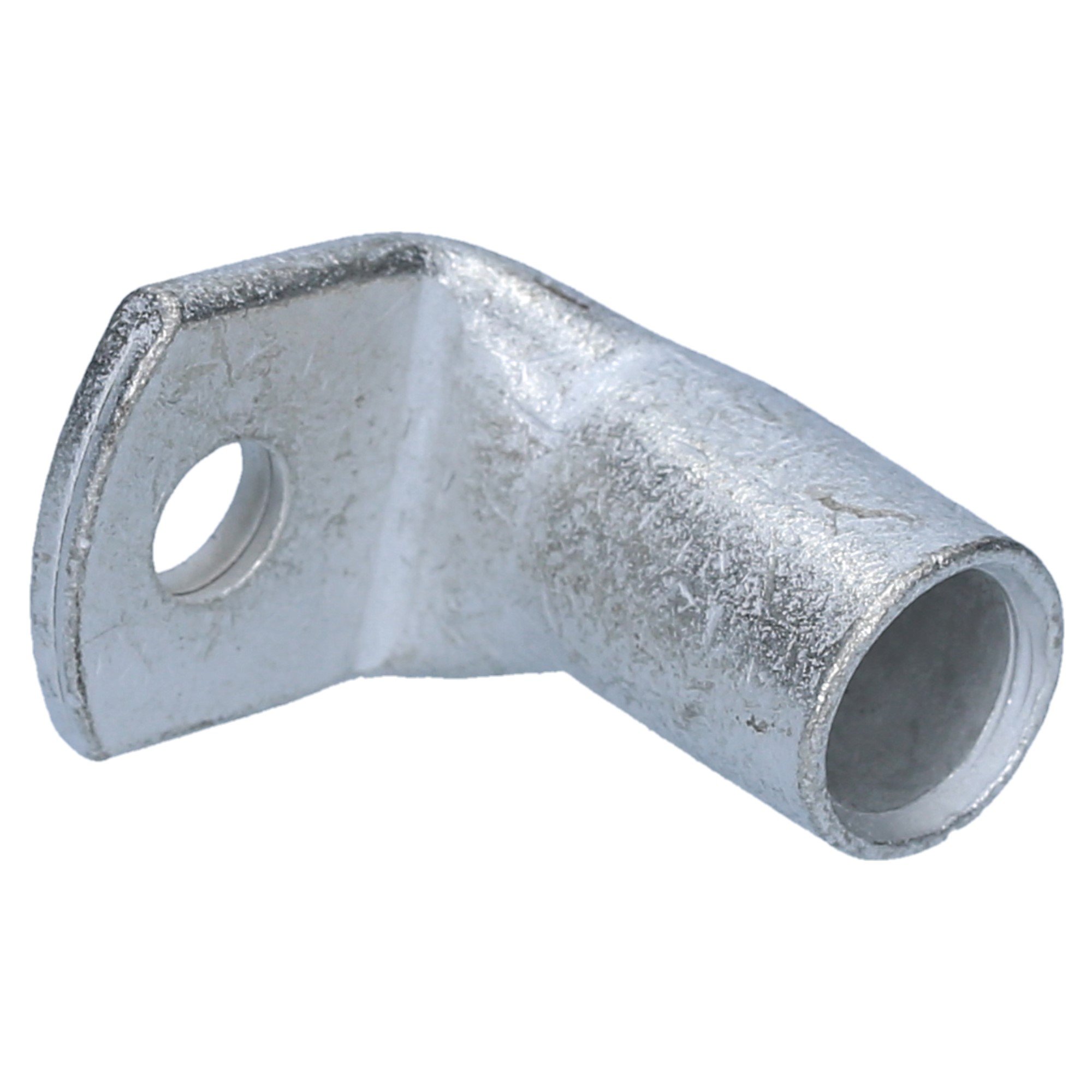 Cembre - 10x Cosse de Câble Coudée 90° A10-L8-50 mm² - M8 - Cuivre Étamé | Cosses à sertir non isolées avec trou de contrôle pour conducteurs en cuivre - Connecteur électrique pour auto et maison